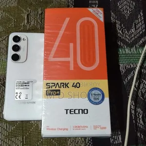 Tecno Spark 40 Pro 256 GB White