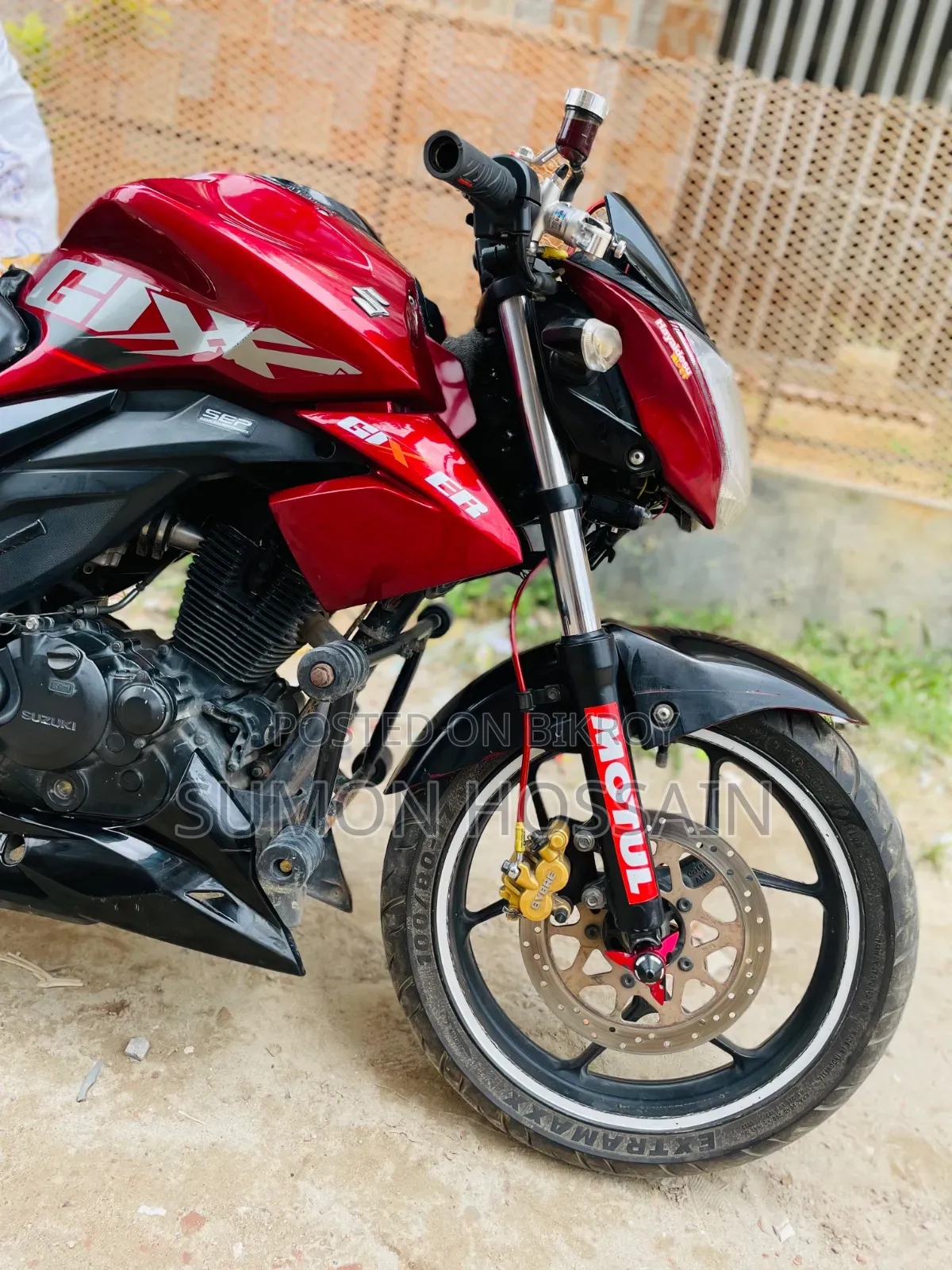Suzuki Gixxer 2021 Brown