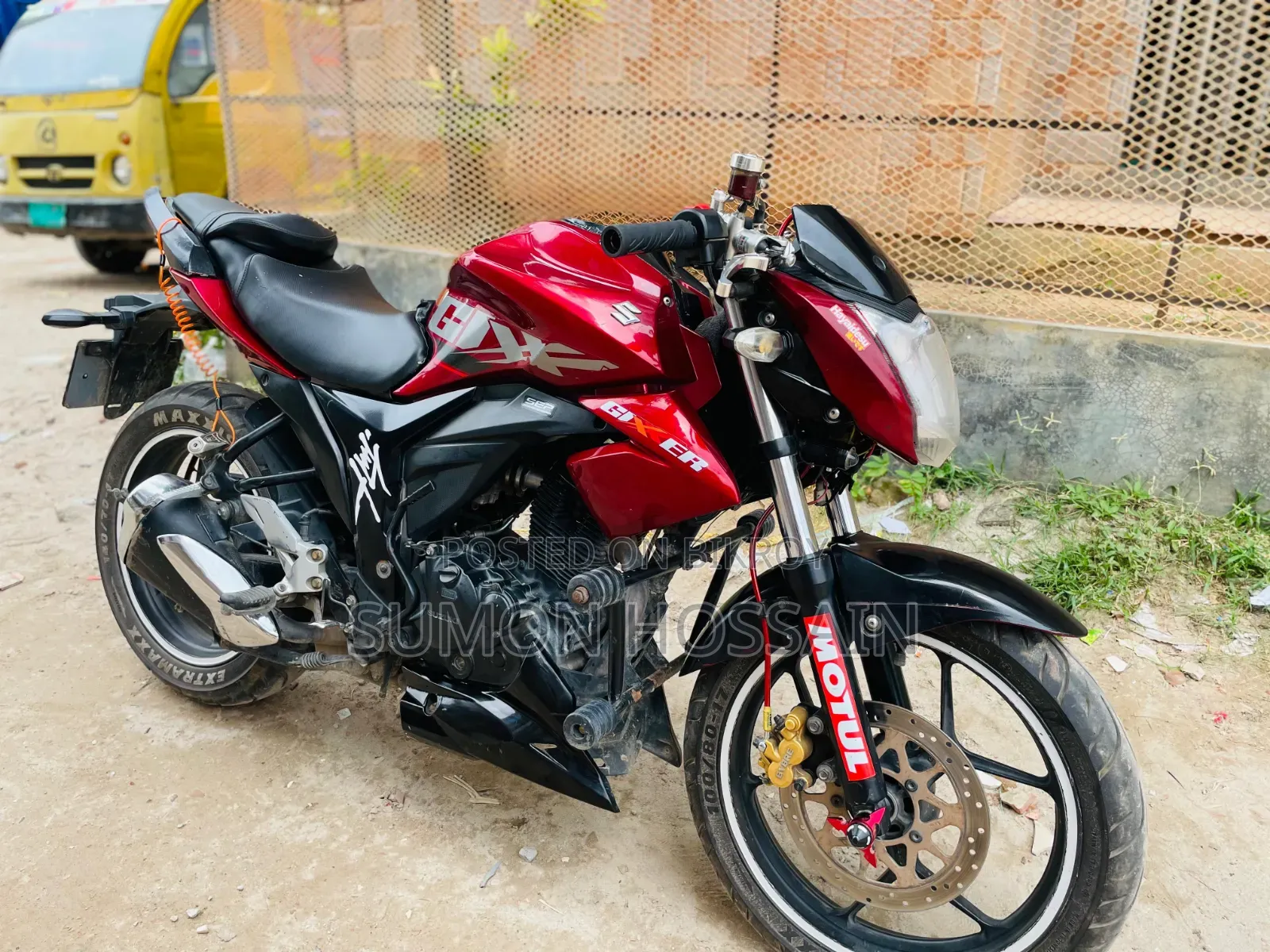 Suzuki Gixxer 2021 Brown
