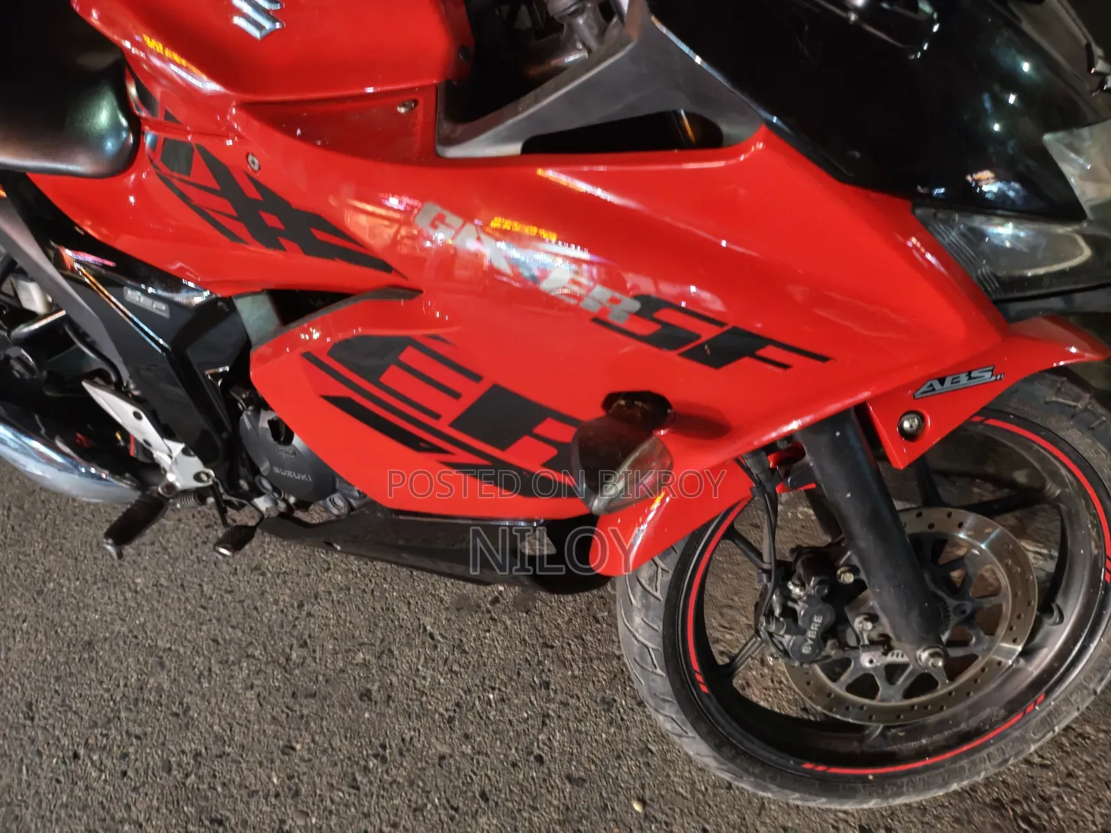 Suzuki Gixxer SF 2022 Red