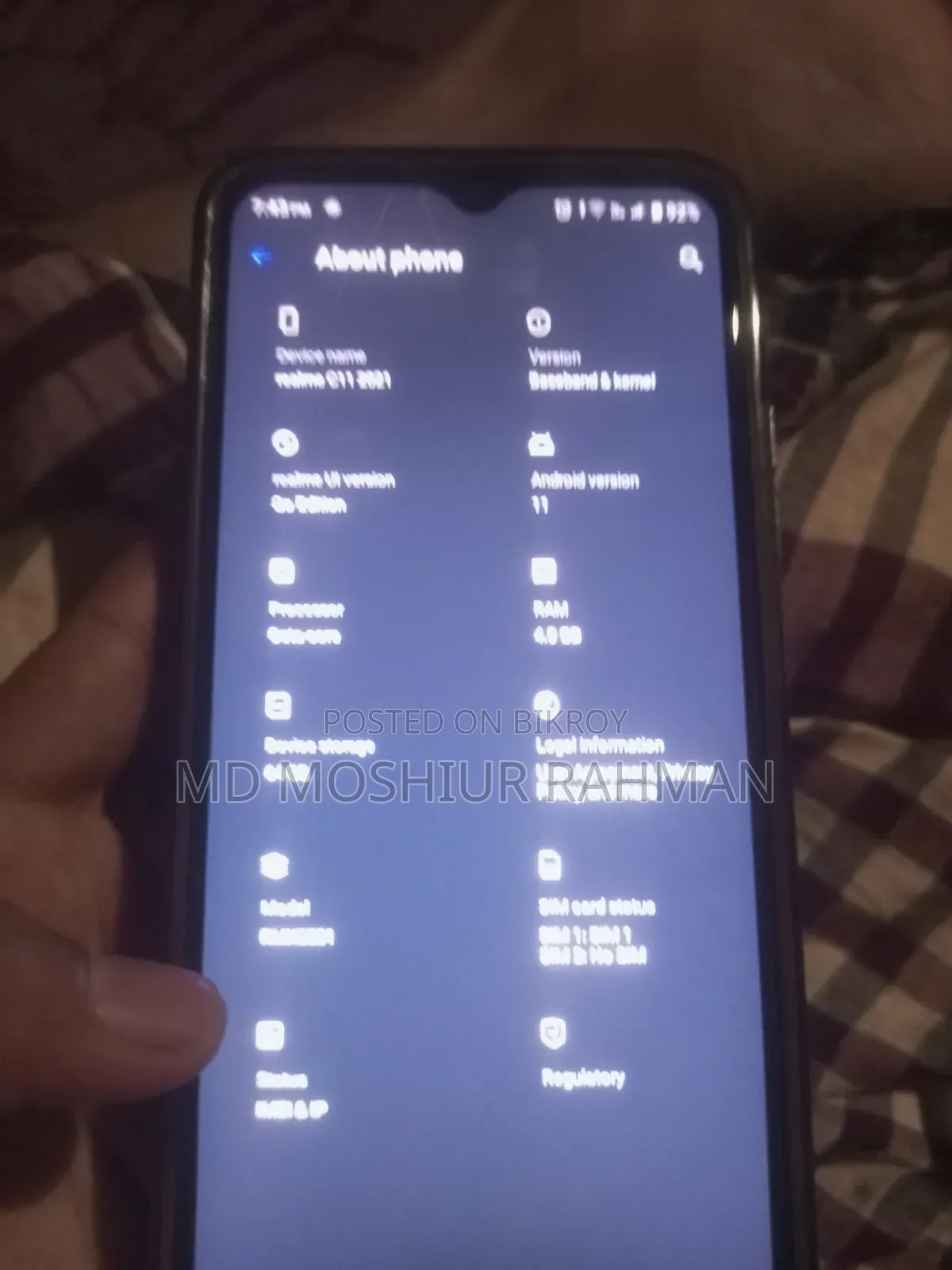 Realme C11 2021 32 GB Green