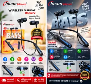 Rocker2 Wireless Neckband | 42-45 Hours Music Time