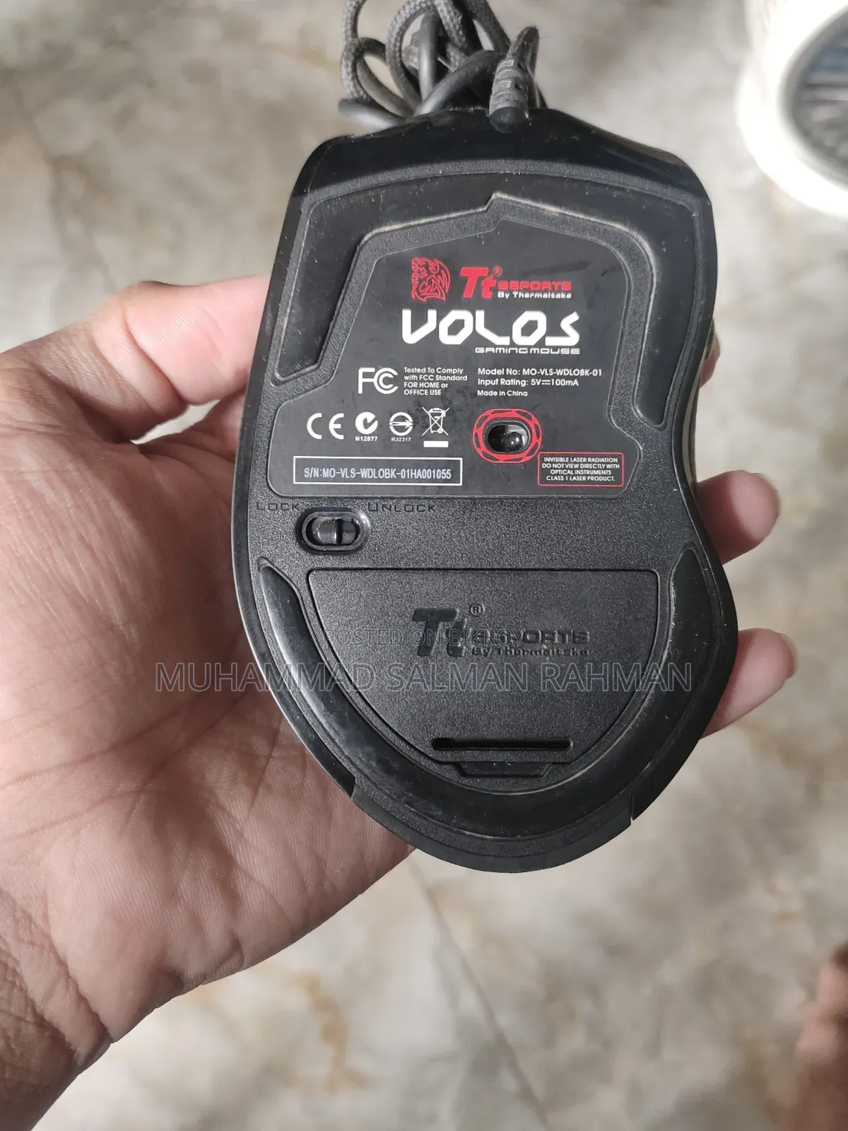 Tt eSPORTS Volos Laser Gaming Mouse by Thermaltake