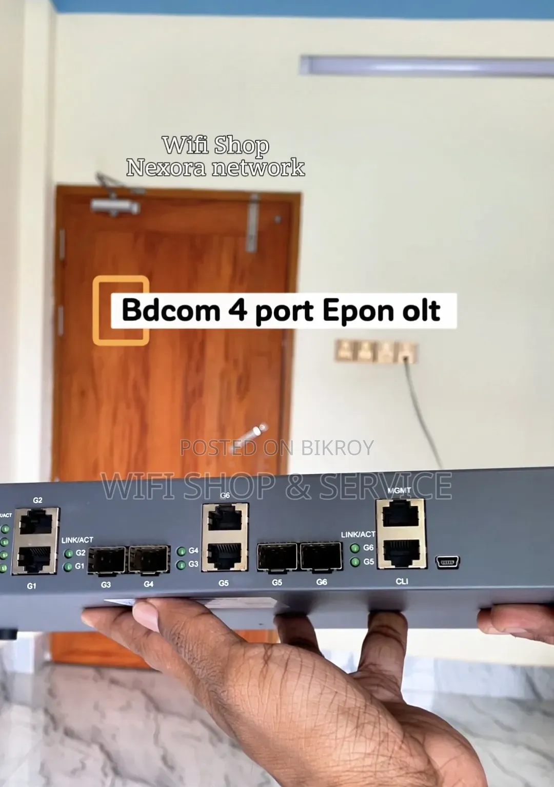 Bdcom 4 Port Epon Olt