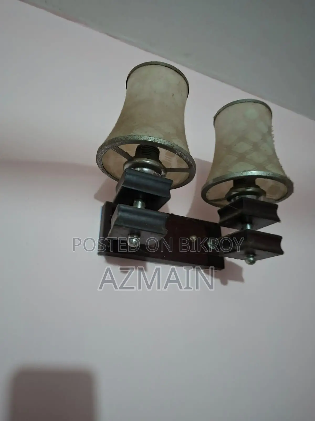 Classic Glass Crystal Finish Wall Light