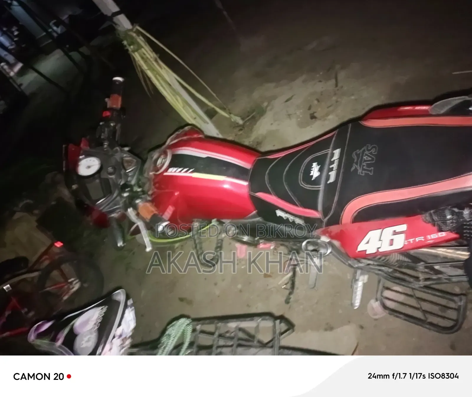TVS Apache RTR 160 2V 2018 Red