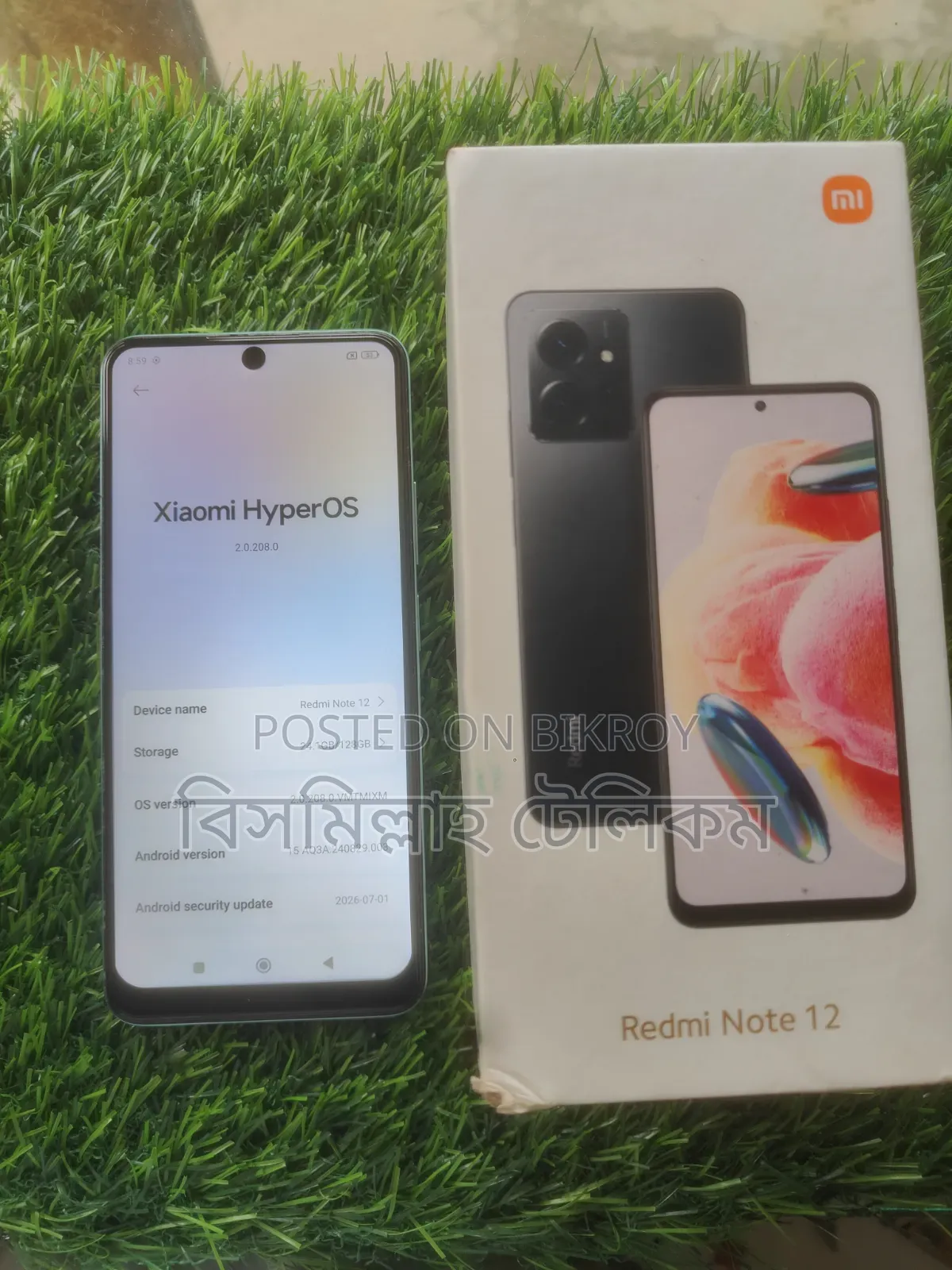 Xiaomi Redmi Note 12 128 GB Green