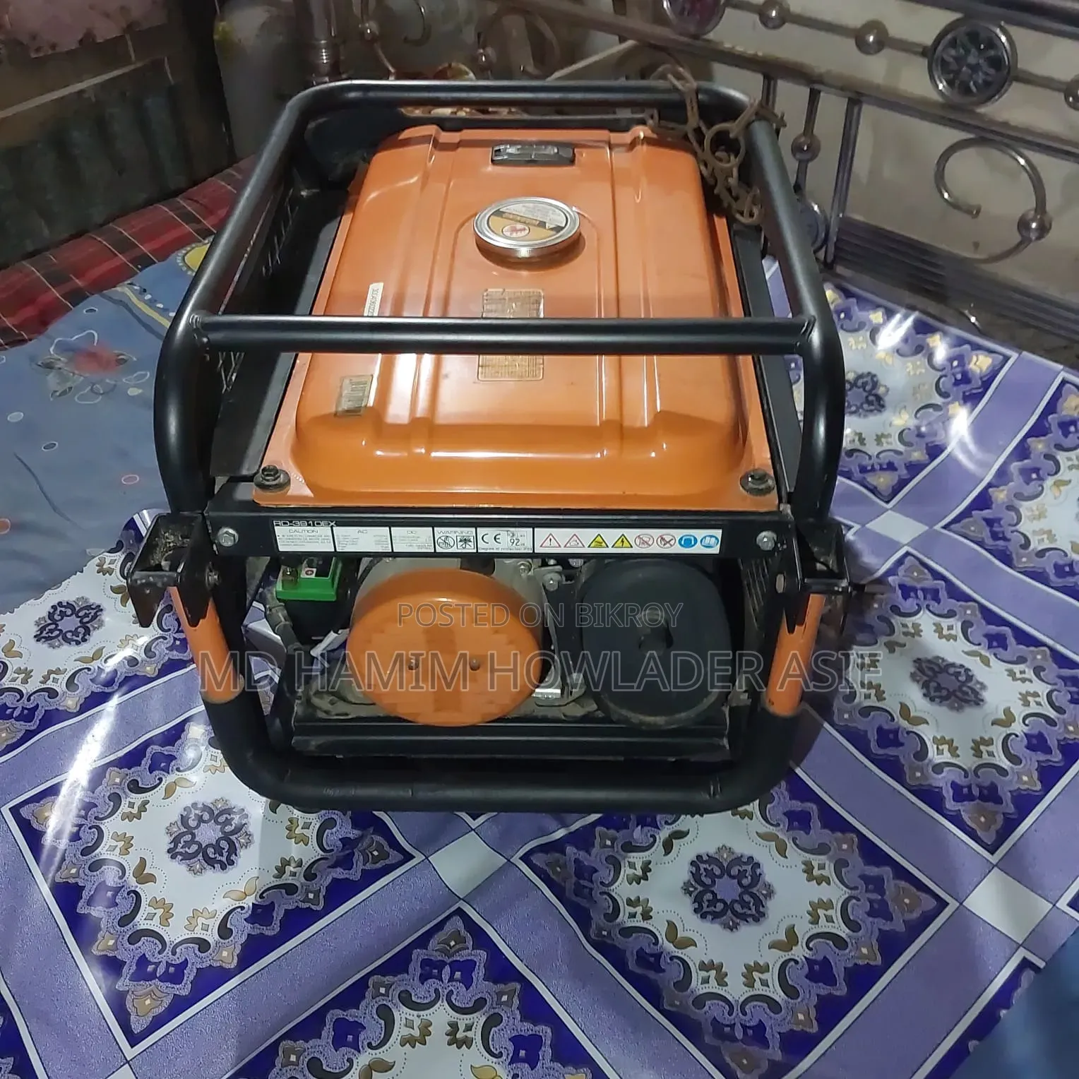 Butterfly RD-3910EX Gasoline Generator