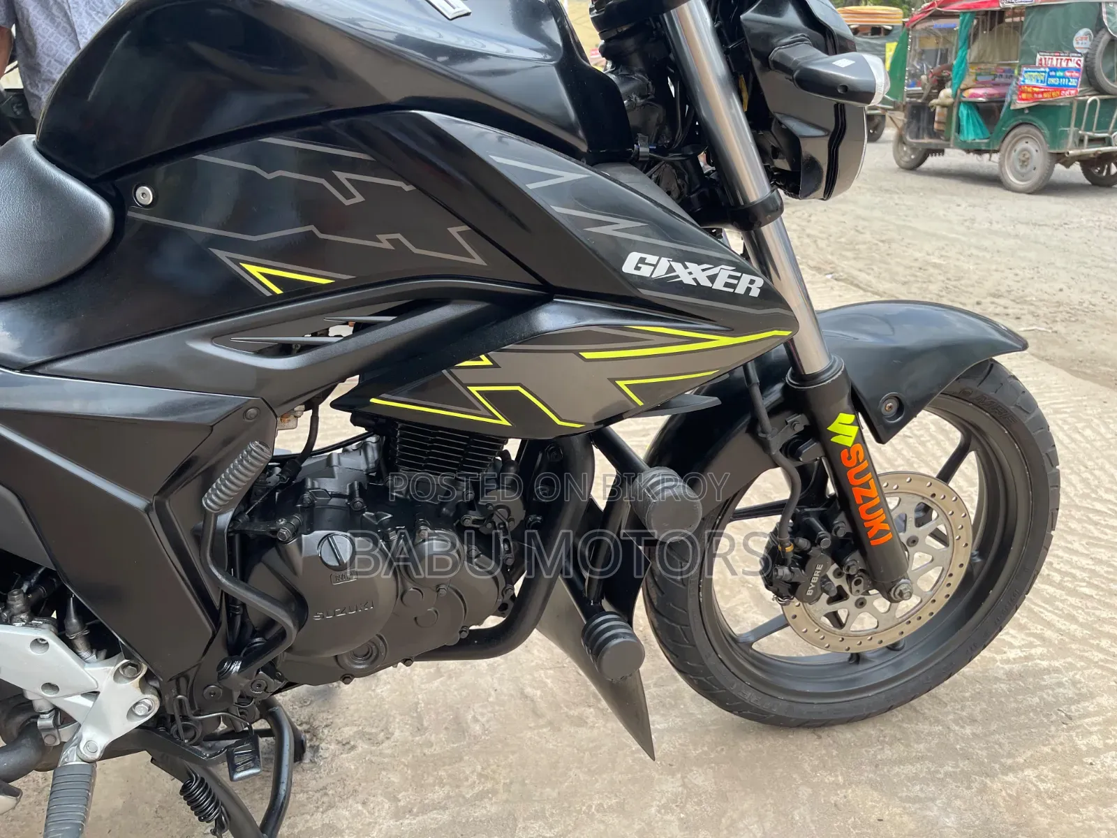 Suzuki Gixxer 2022 Black