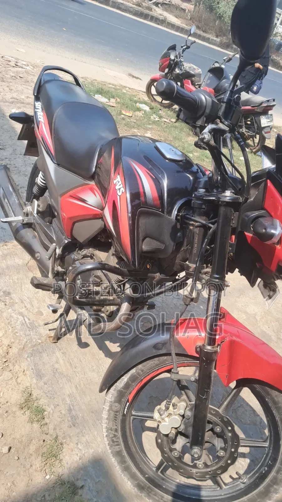 TVS Stryker 125 2021 Black