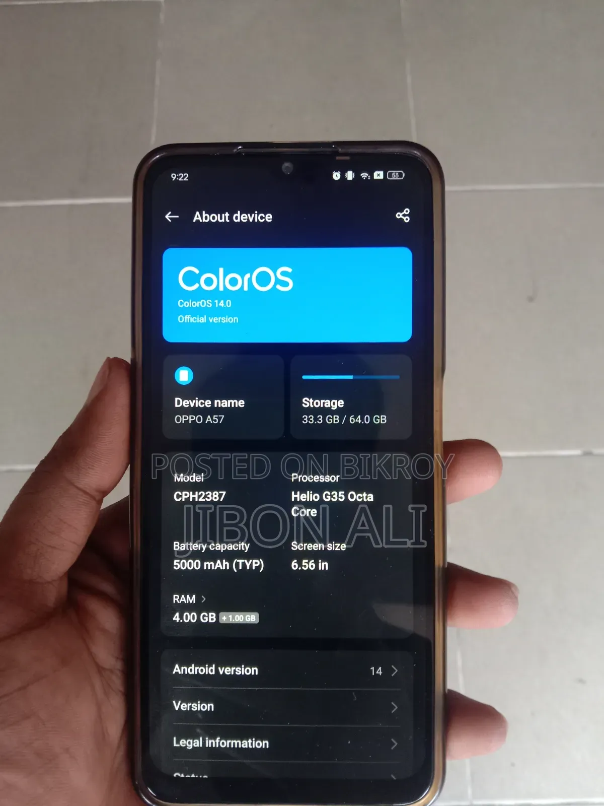 Oppo A57 64 GB