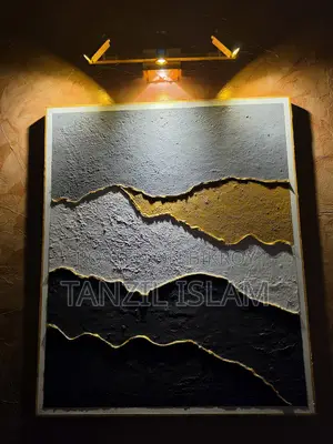 Big Luxury Textured Art (3ftx2.5ft)