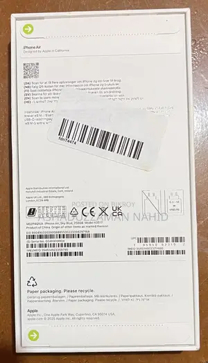 New Apple iPhone Air 256 GB Blue