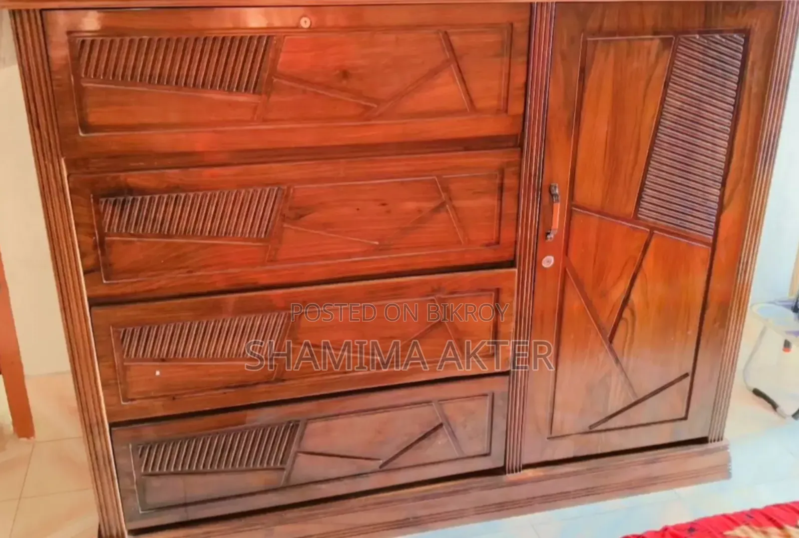 Wooden Wardrobe Used for Only 2 Months