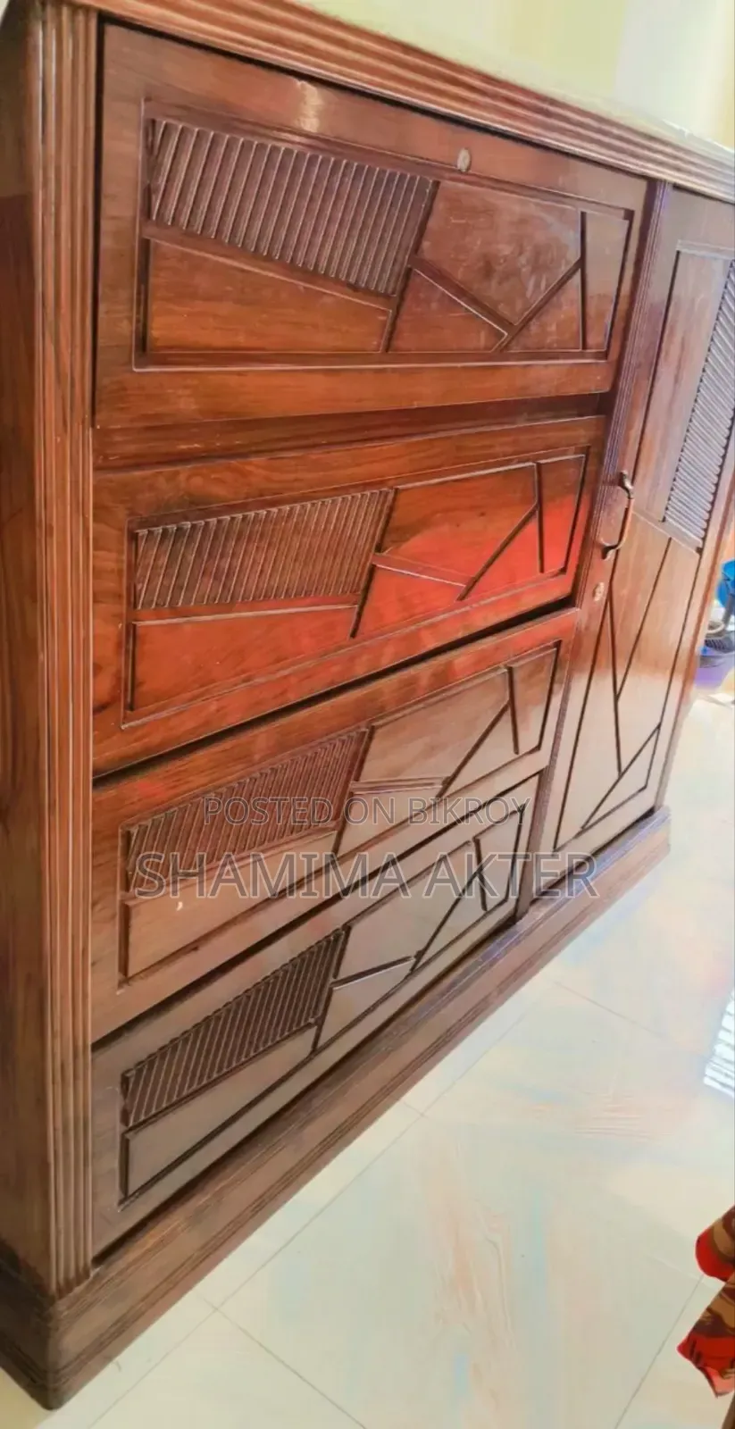 Wooden Wardrobe Used for Only 2 Months