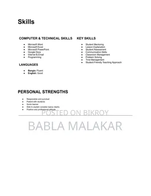Assistant Teacher