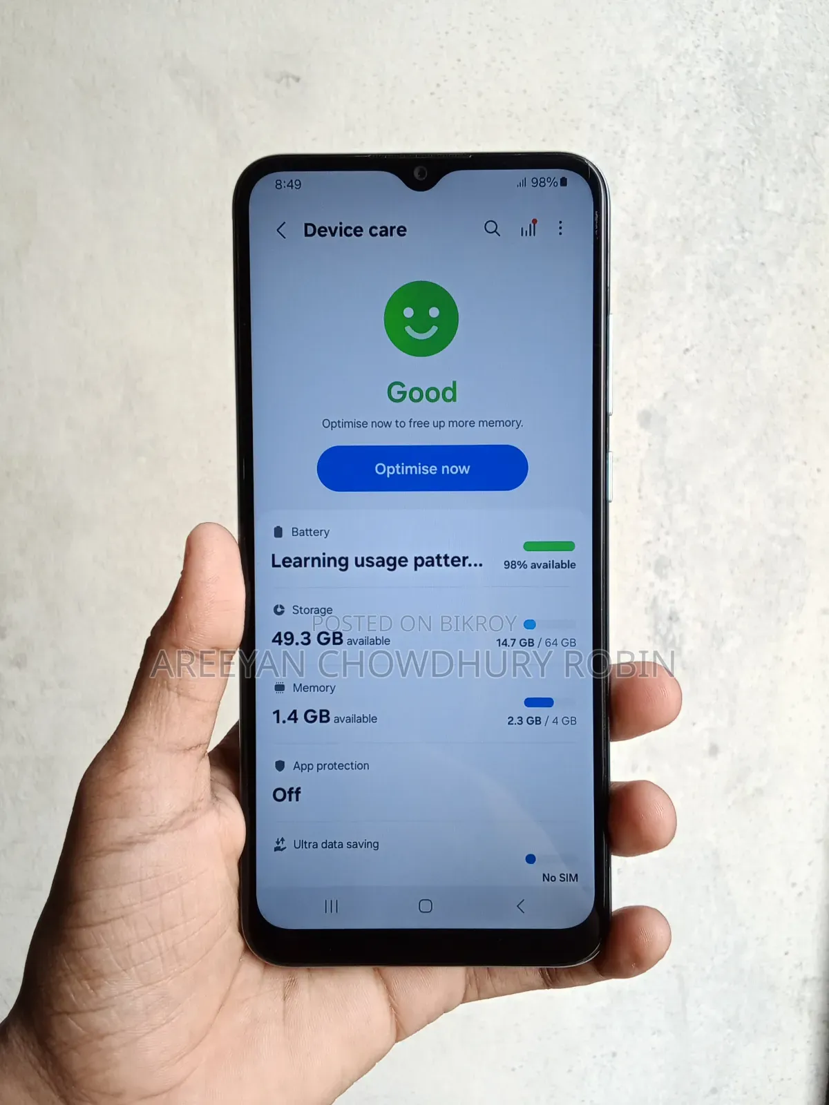 Samsung Galaxy M04 64 GB Silver
