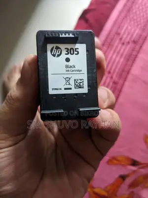 HP 305 Black Ink Cartridge - 100% Brand New Genuine (Unused)
