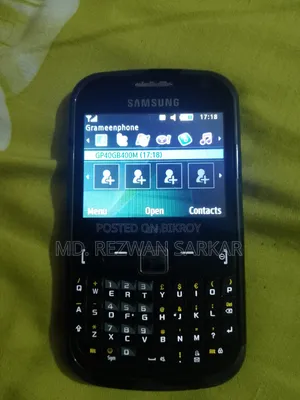 Samsung Chat 322 Wi-Fi Black