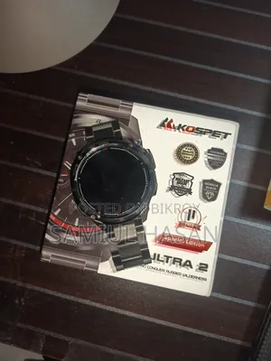 KOSPET T3 ULTRA 2 Smart Watch – Used, Full Box & Extra Straps