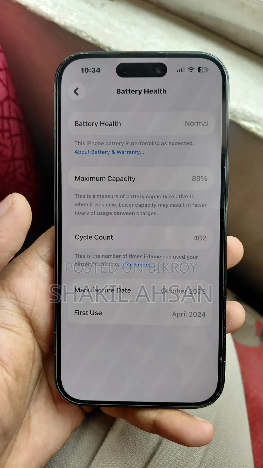 Apple iPhone 15 128 GB Black