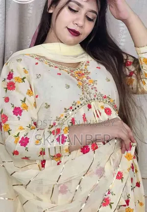 নতুন আলিয়া কাট থ্রি পিস