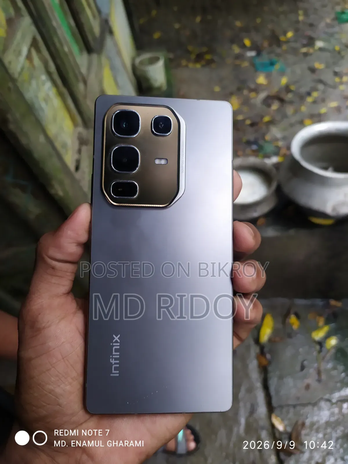 Infinix Note 50 Pro 256 GB Gray
