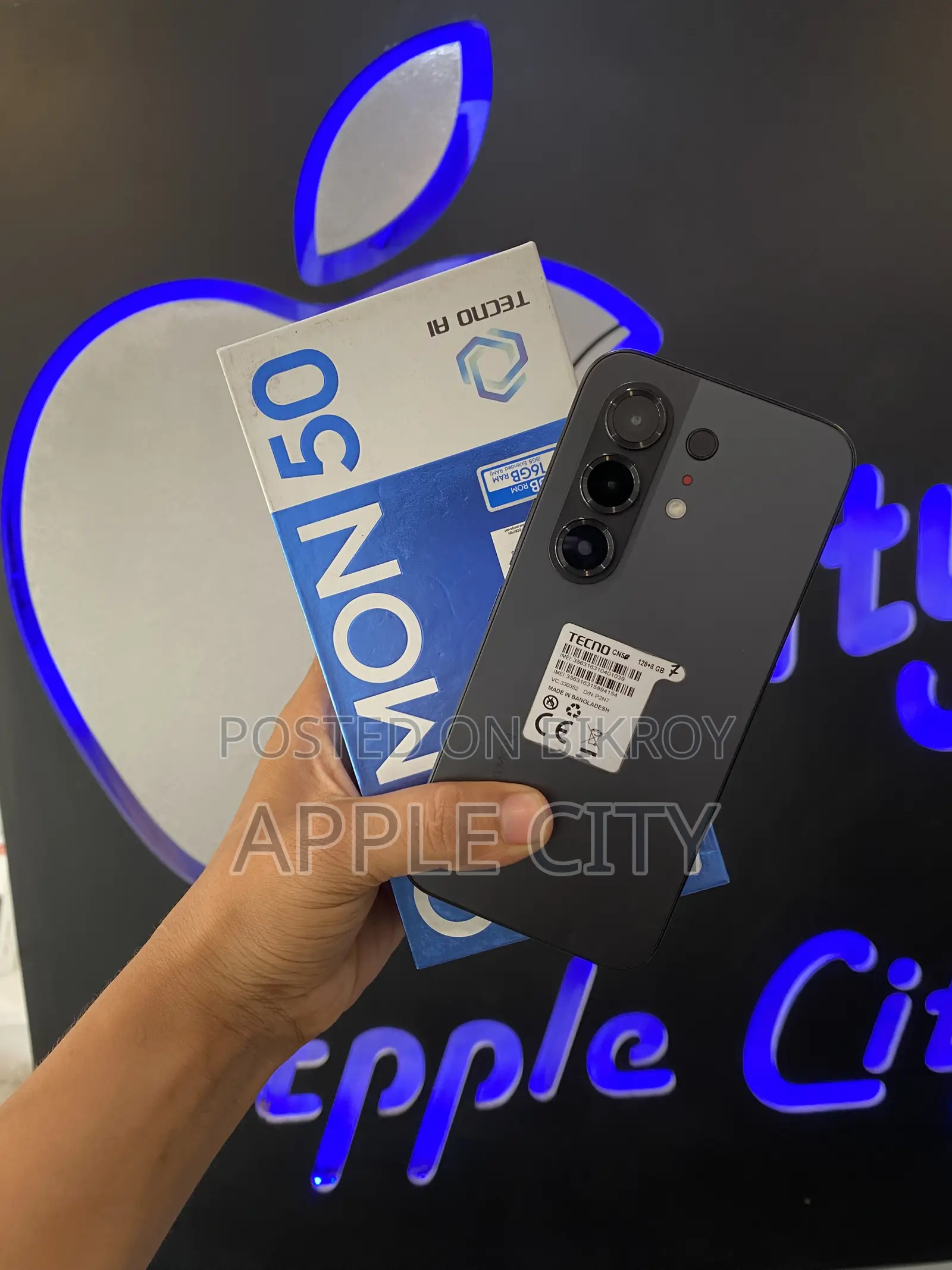Tecno Camon 50 256 GB Black