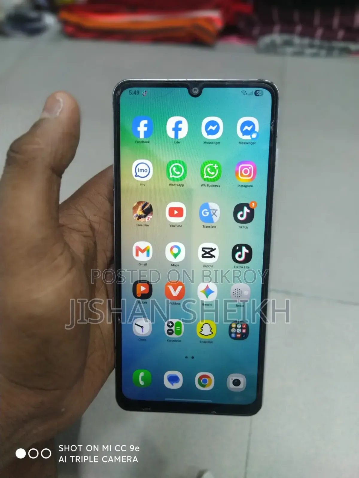 Samsung Galaxy A06 128 GB Silver