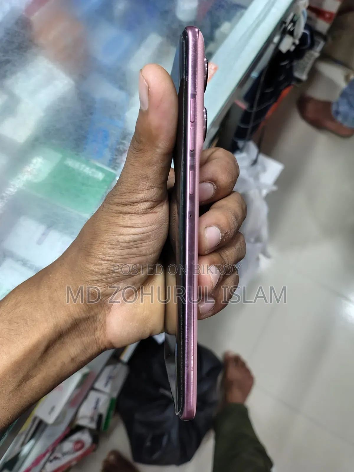 মটোরোলা এজ ৬০ ফিউশন ২৫৬ জিবি গোলাপি