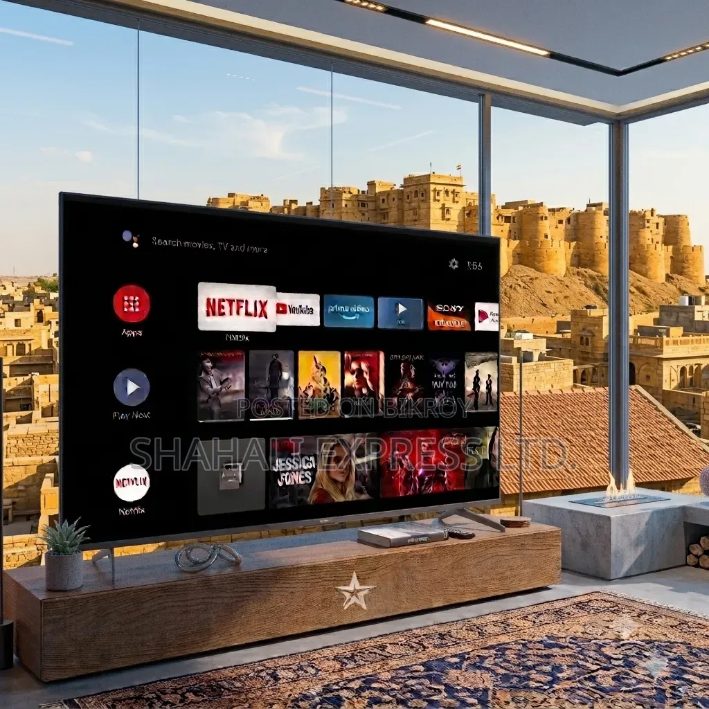 Every Day Sale Price 65" 2GB RAM + 16GB ROM Smart LED TV