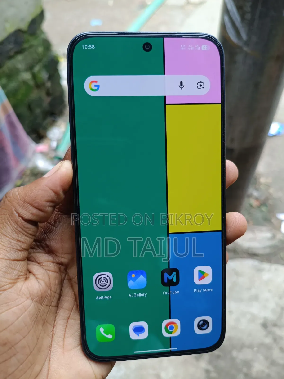 New Infinix Hot 60 Pro 128 GB Black