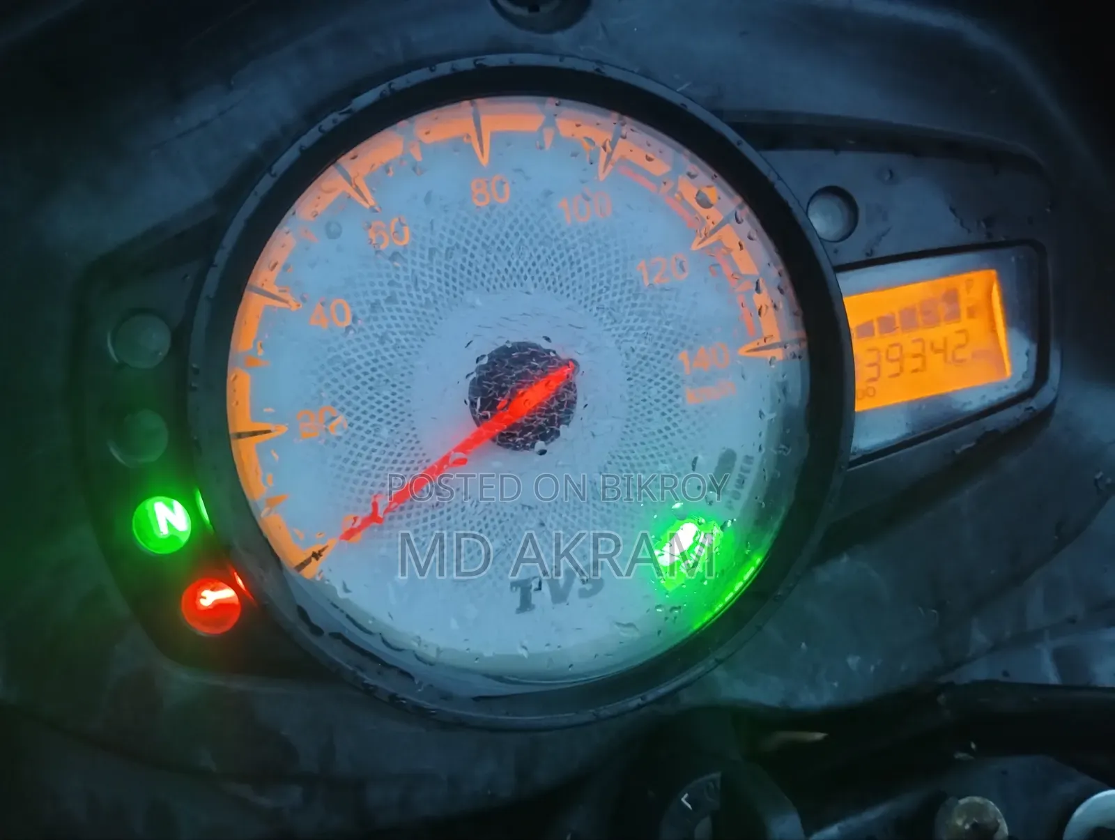 TVS Metro 2016 Red