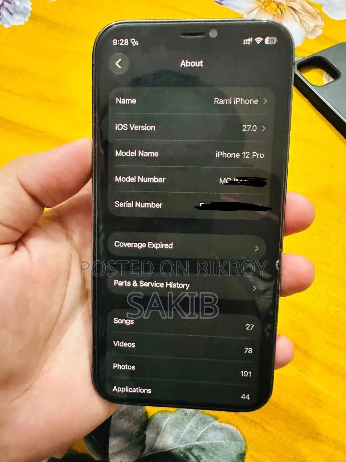 Apple iPhone 12 Pro 128 GB Black