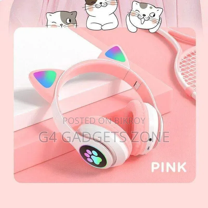 Cat Headphone - Original Cat Headphone - RGB Light Cute Gaming