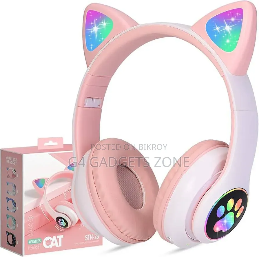 Cat Headphone - Original Cat Headphone - RGB Light Cute Gaming