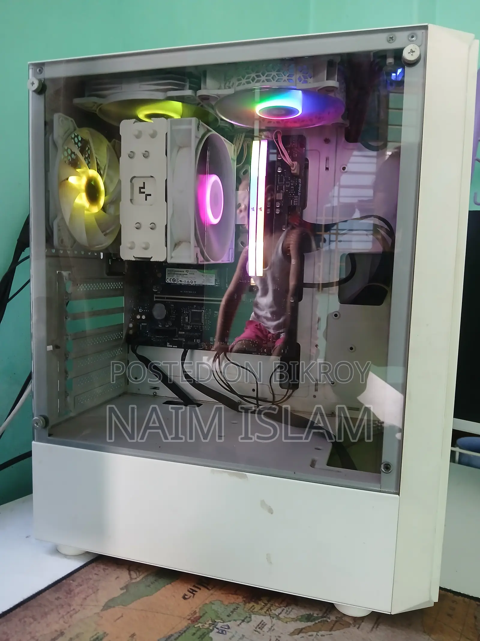 Desktop Computer MSI model 32GB AMD Ryzen 5 SSD 500GB