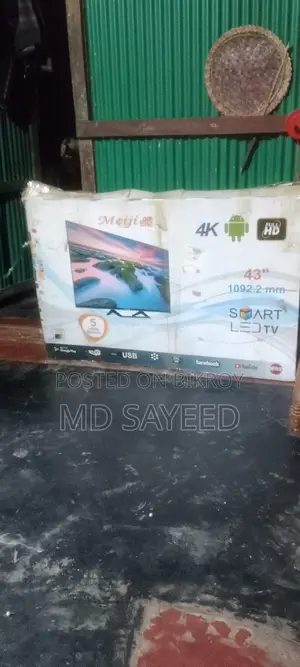 Meiji 43" Smart Android LED TV 4K