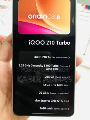 iQOO 256 GB White