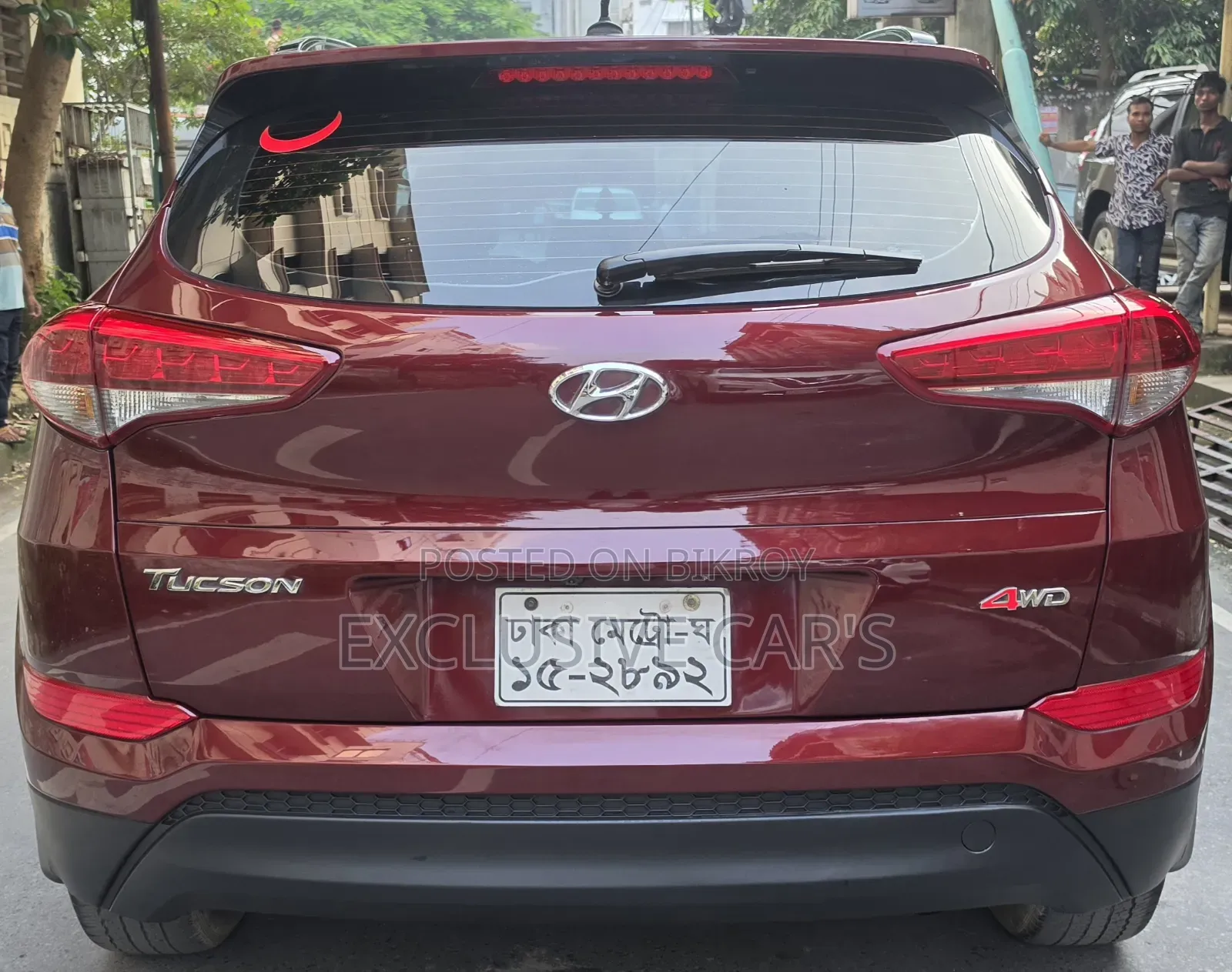 Hyundai Tucson 2016 Red