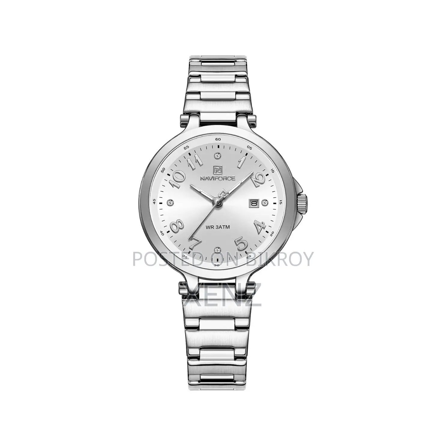 Naviforce NF 5059 Original Luxury Stainless Steel Women's Quartz Watch