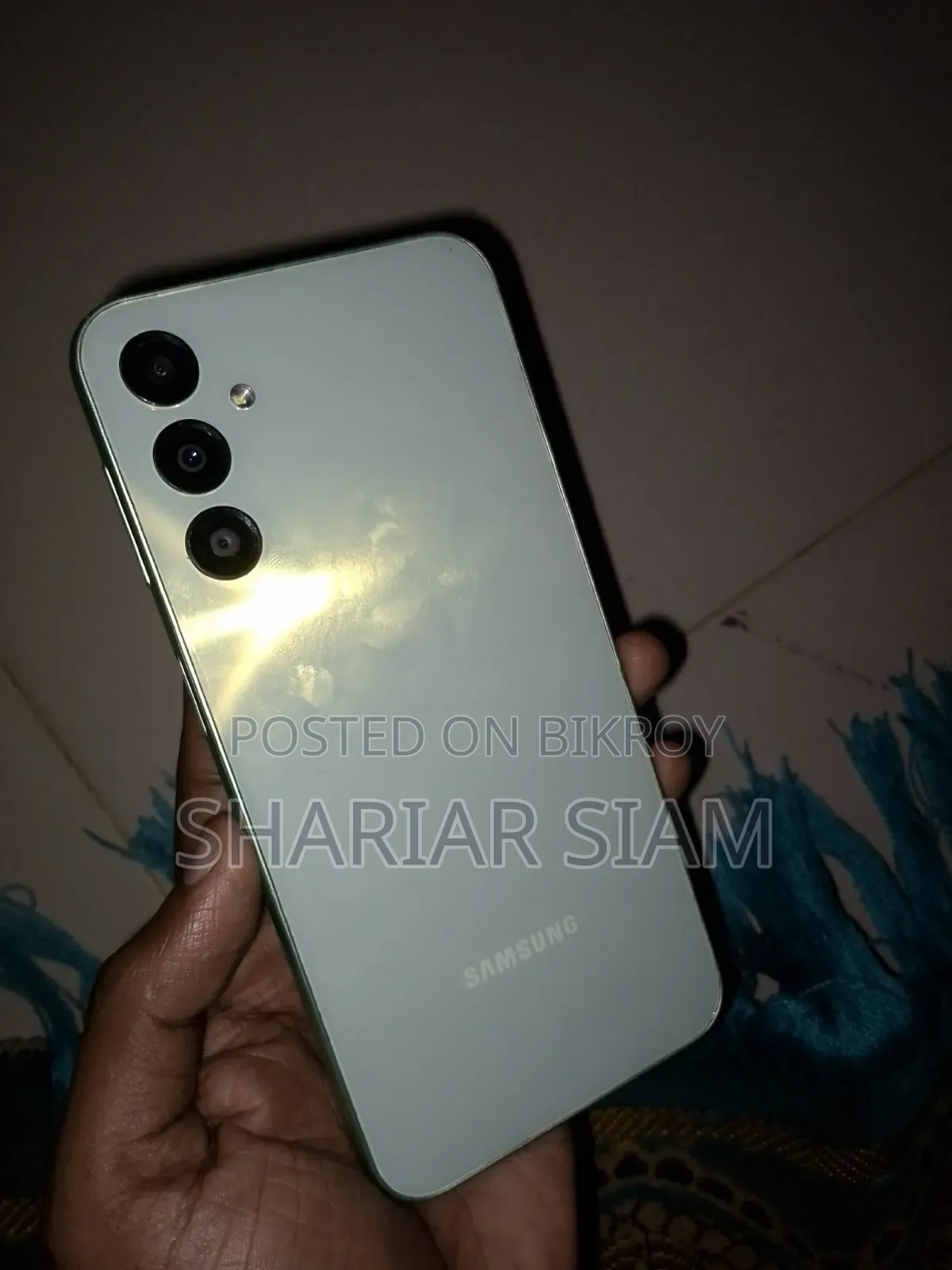 স্যামসাং গ্যালাক্সি এ২৪ ১২৮ জিবি সবুজ