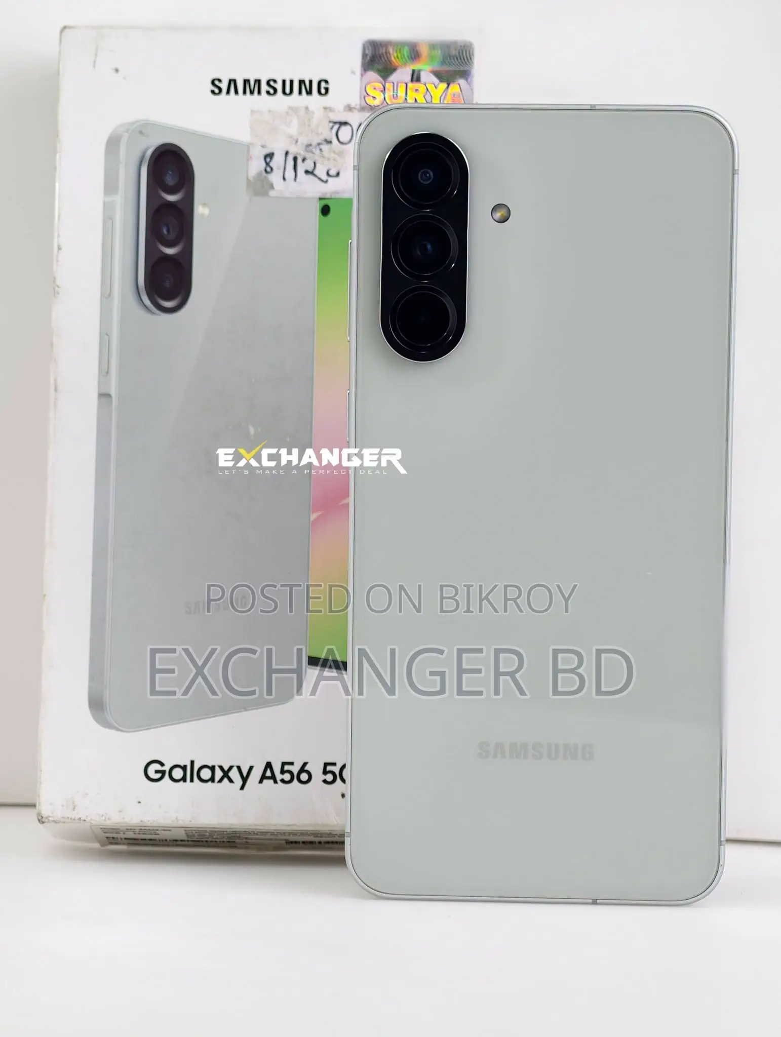 স্যামসাং গ্যালাক্সি এ৫৬ ১২৮ জিবি ব্লু