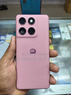 মটোরোলা এজ ৬০ ফিউশন ২৫৬ জিবি গোলাপি