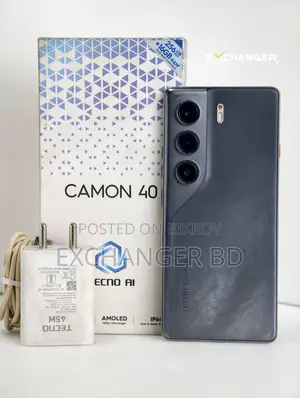 Tecno Camon 40 256 GB Black