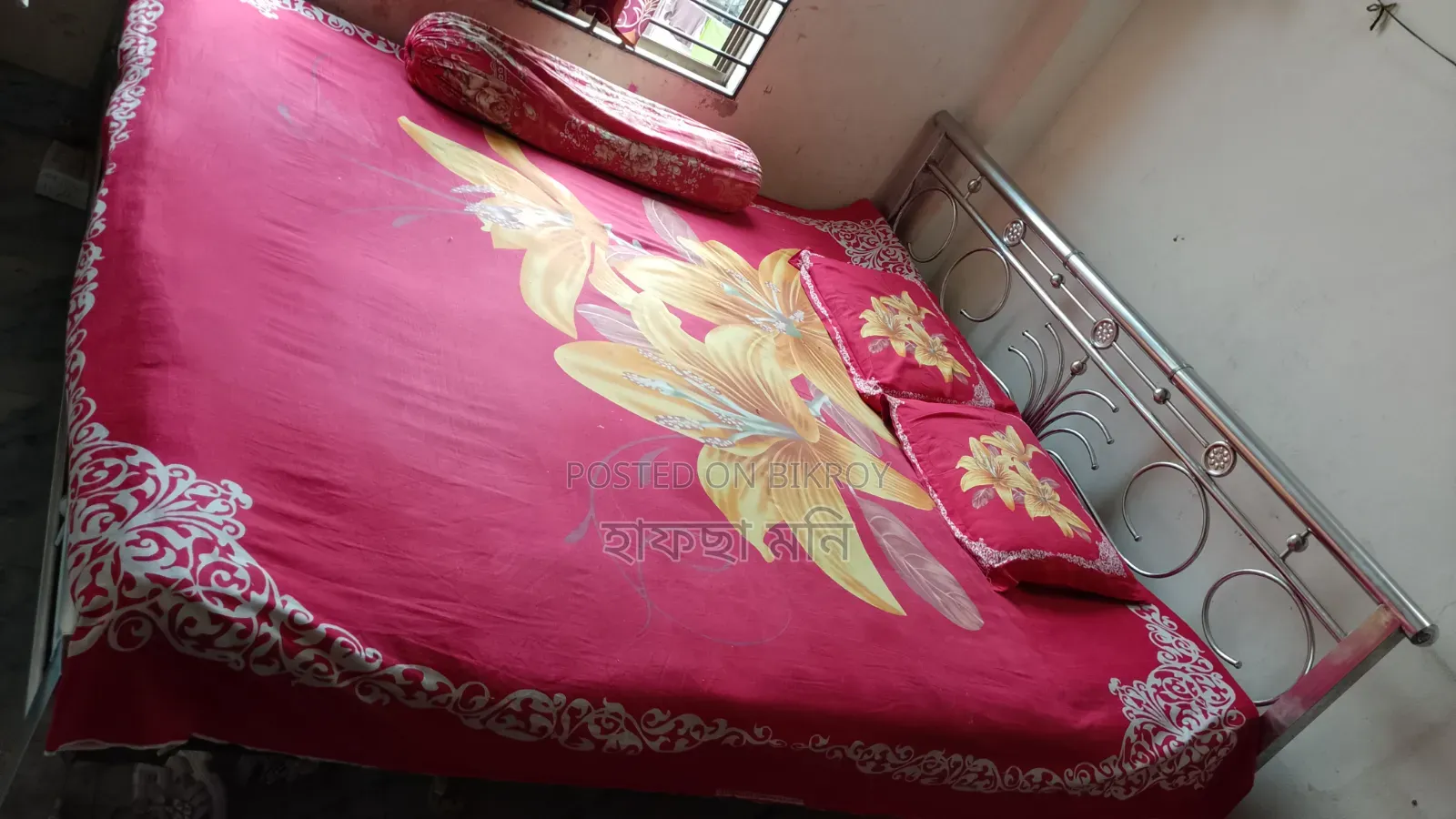 স্টিলের খাট বিক্রি হবে