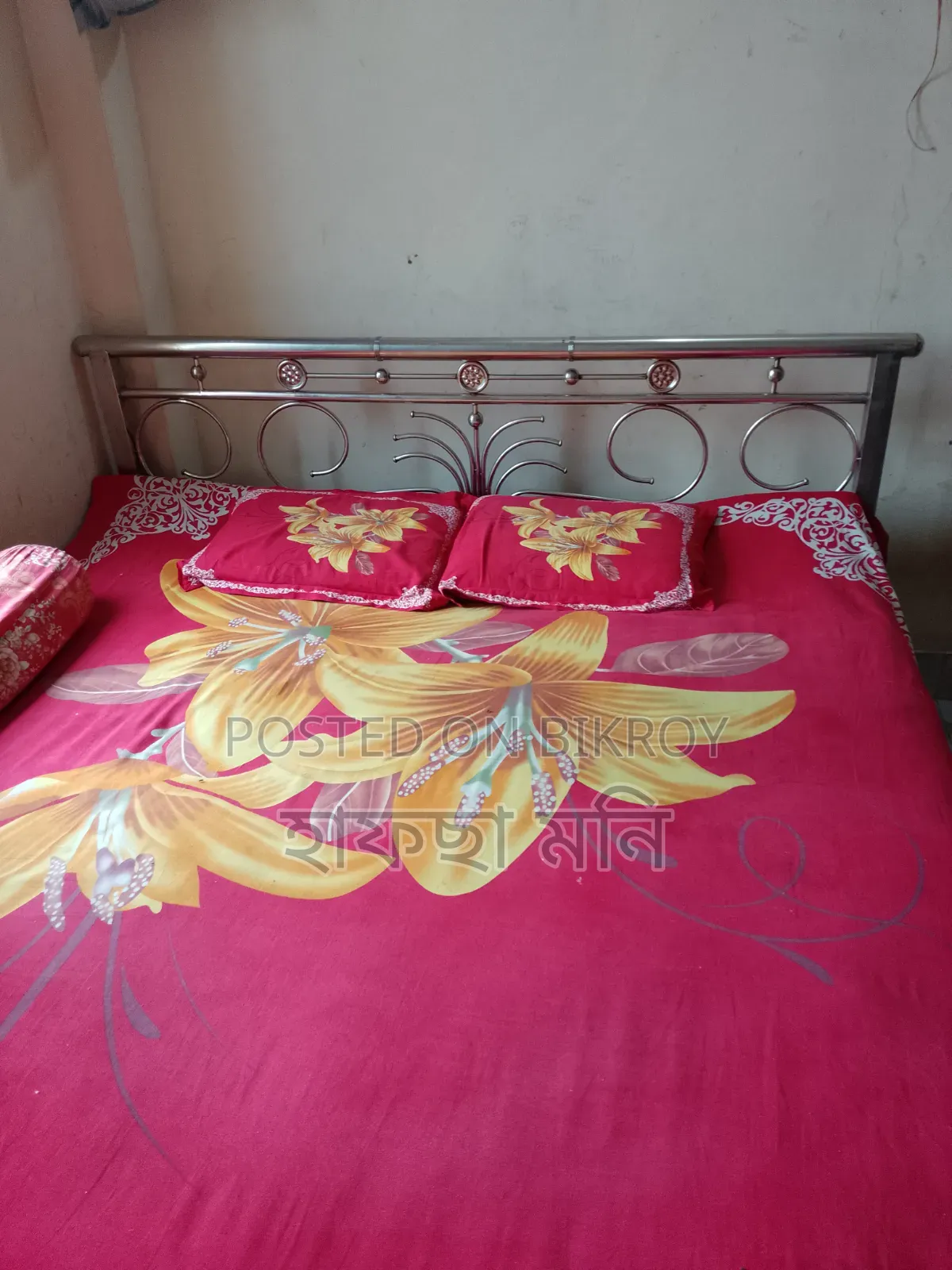 স্টিলের খাট বিক্রি হবে