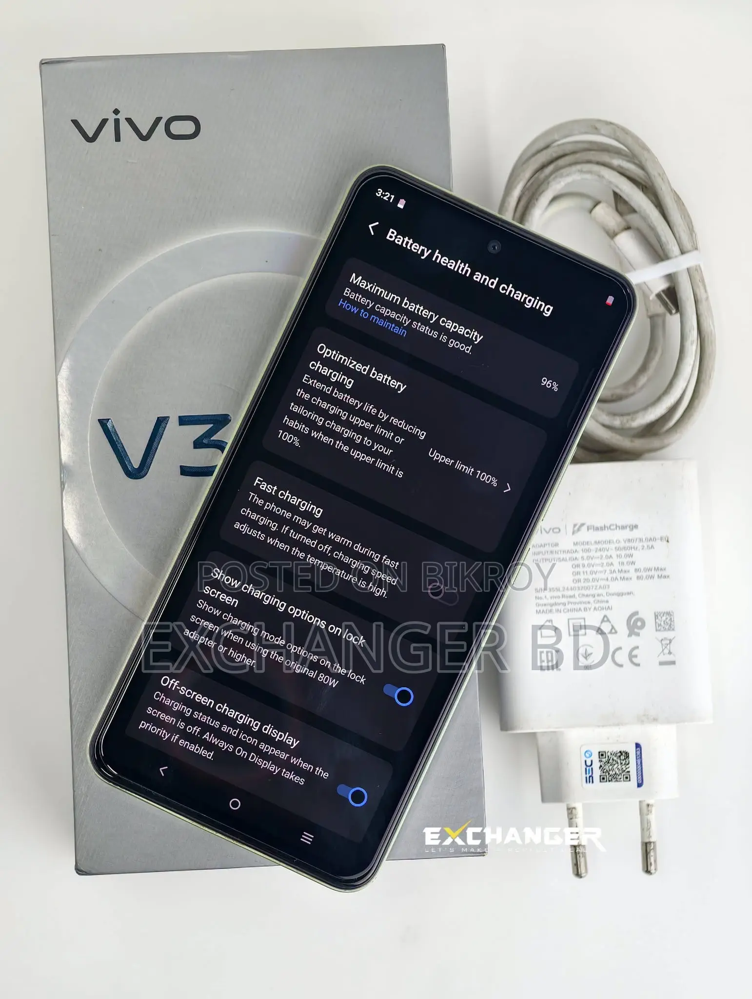 Vivo V30 Lite 256 GB Green