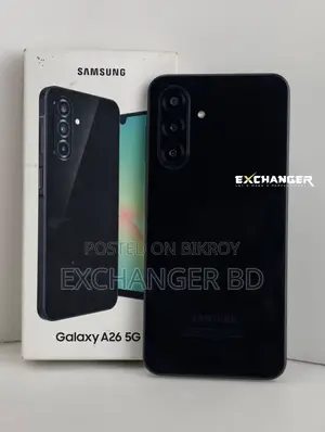 স্যামসাং গ্যালাক্সি এ২৬ ১২৮ জিবি ব্ল্যাক