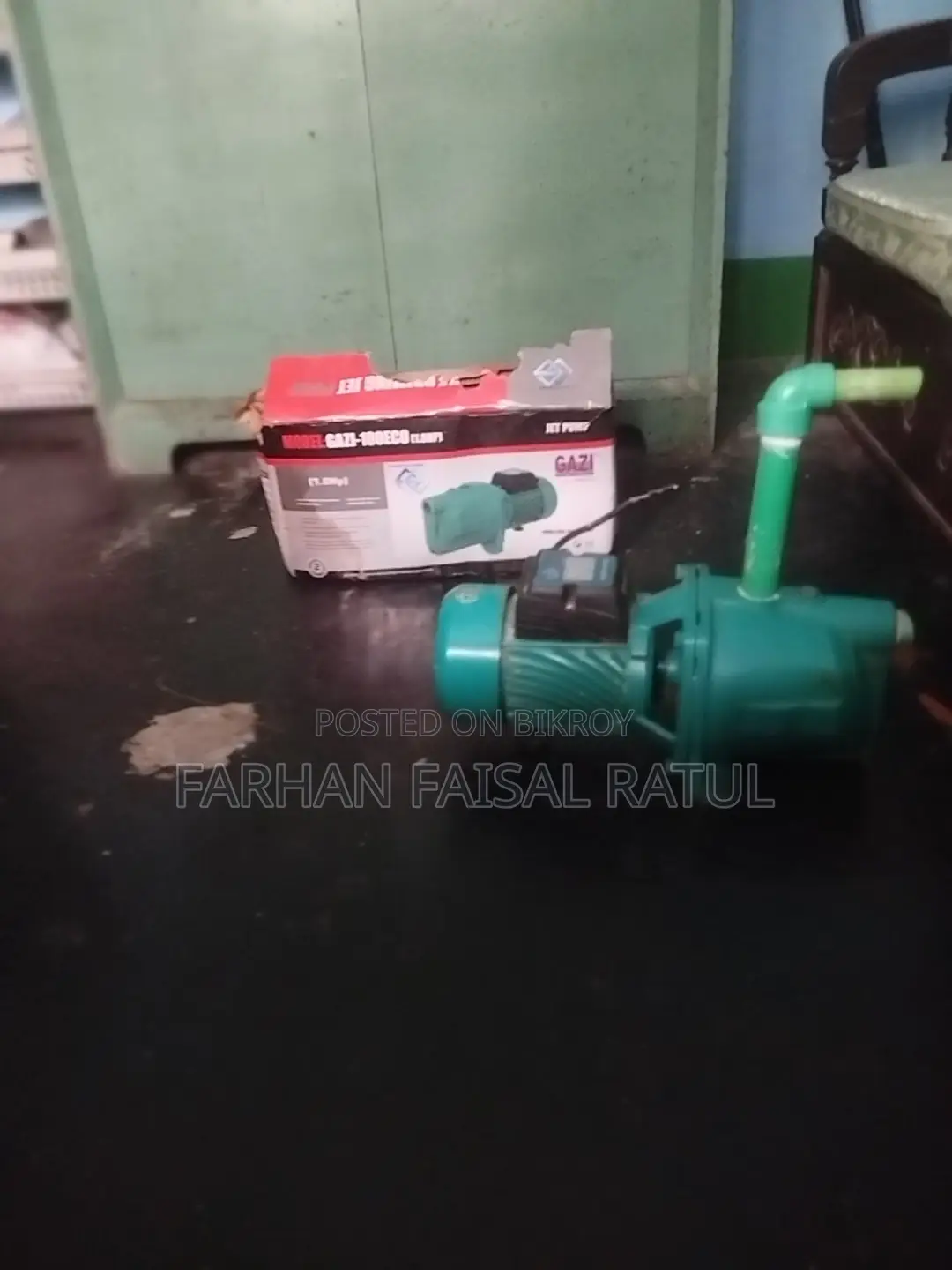 Gazi TJSW-100 ECO 1.00HP Self Priming Jet Pump